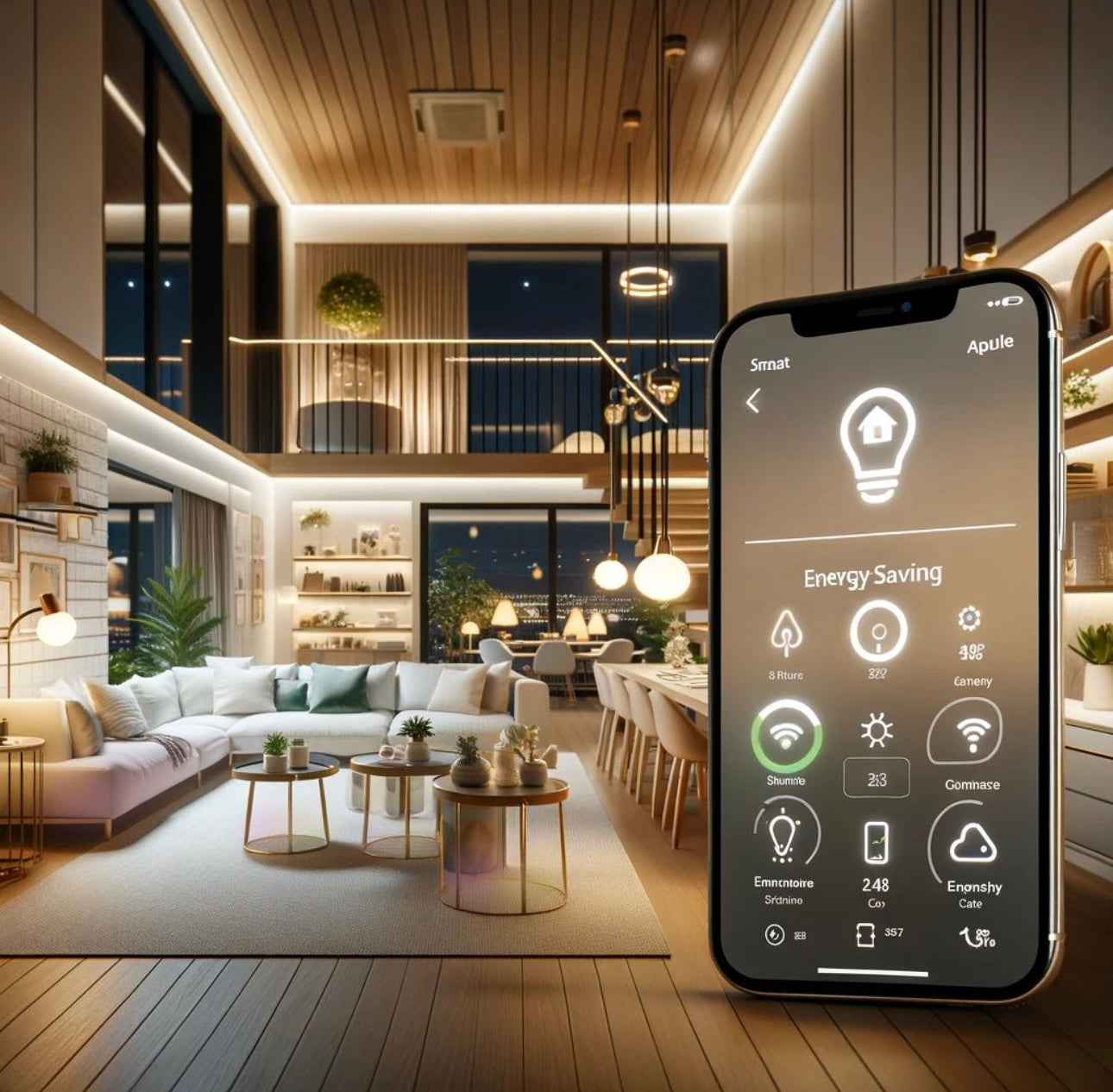 Interruptor Inteligente LumiZen Touch Doble – Control Táctil y Conectividad Smart