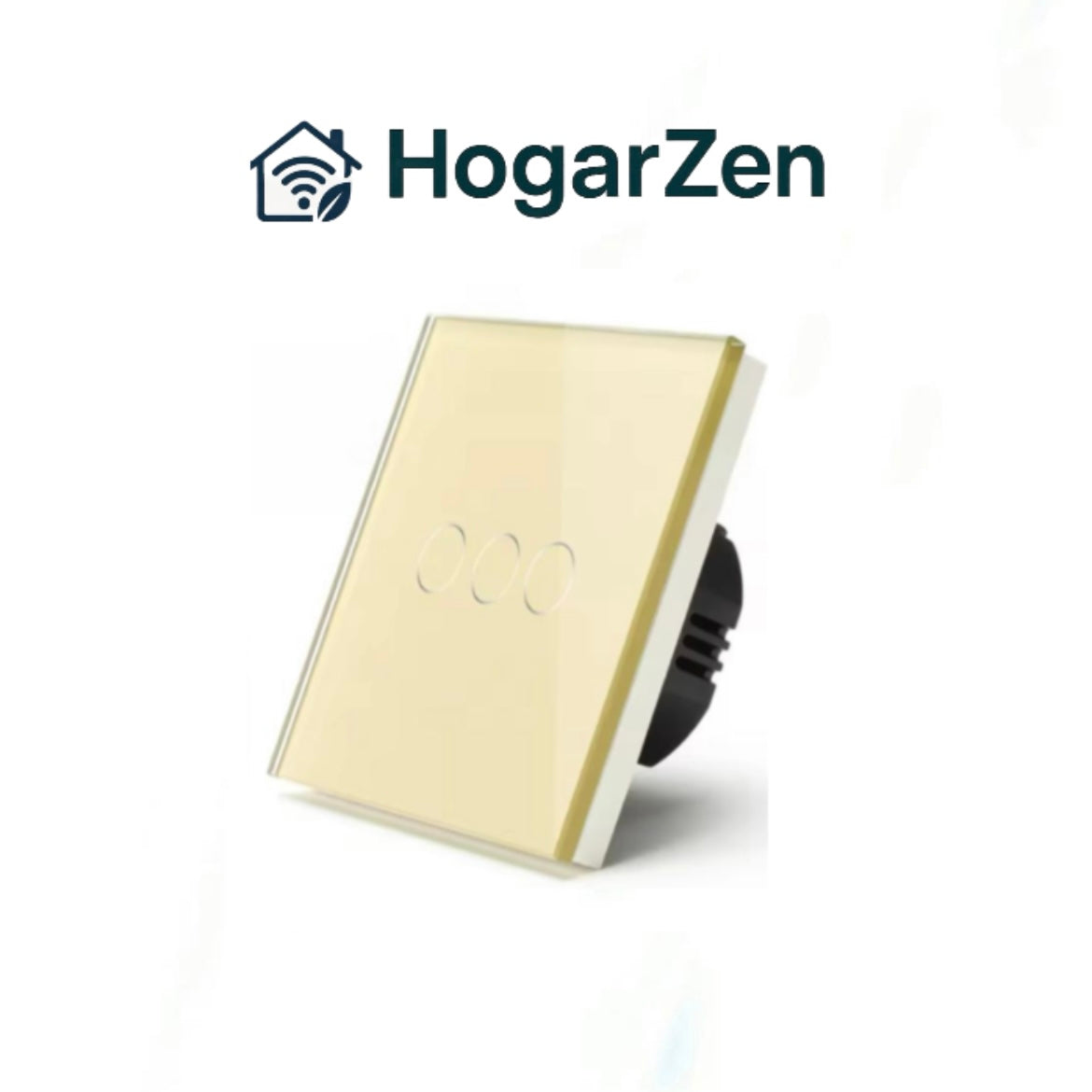 Interruptor Inteligente LumiZen triple – Control Táctil y Conectividad Smart