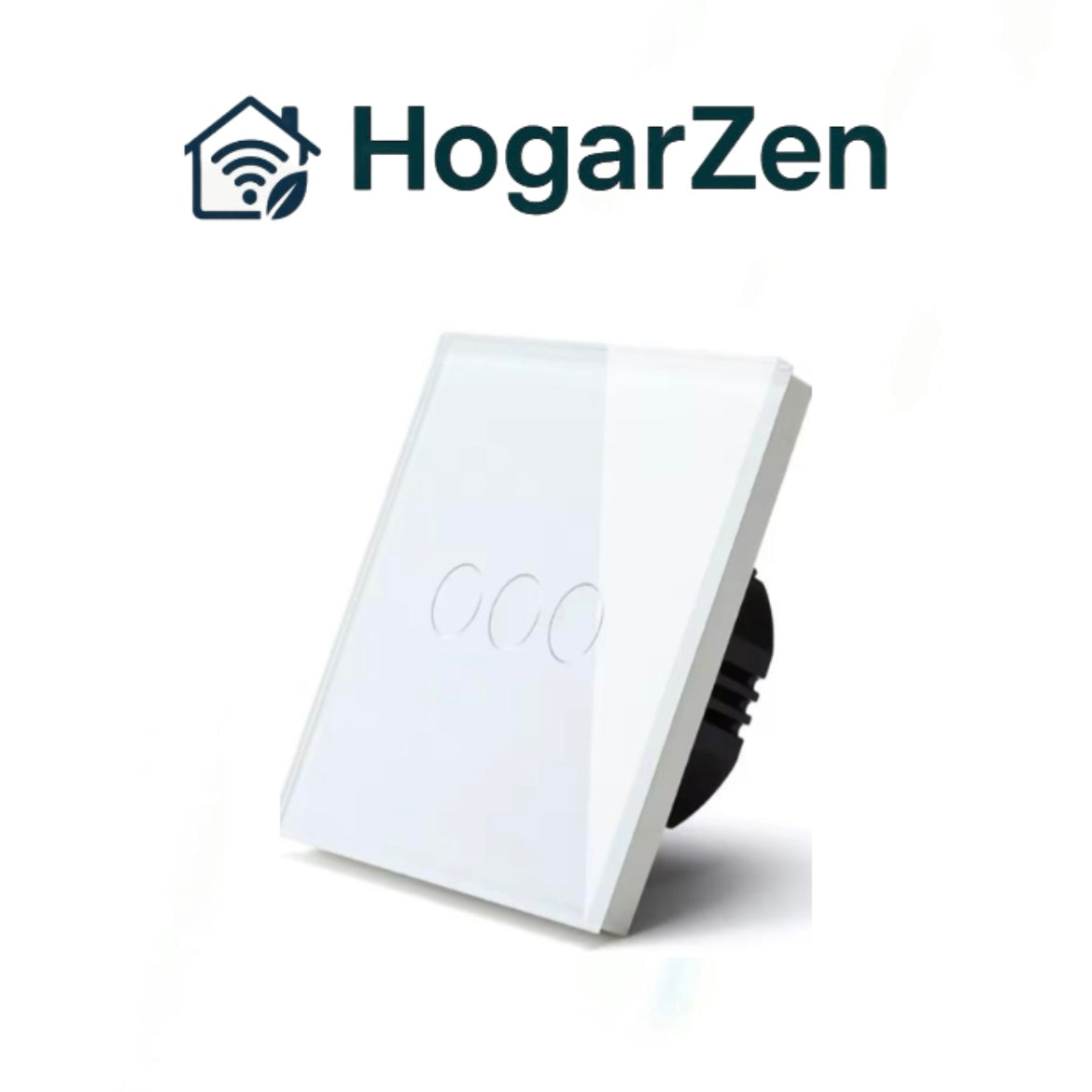 Interruptor Inteligente LumiZen triple – Control Táctil y Conectividad Smart