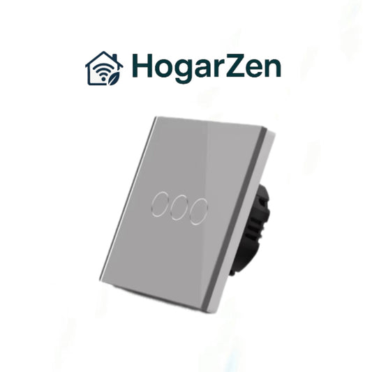Interruptor Inteligente LumiZen triple – Control Táctil y Conectividad Smart