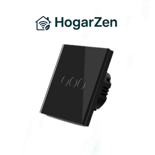 Interruptor Inteligente LumiZen triple – Control Táctil y Conectividad Smart