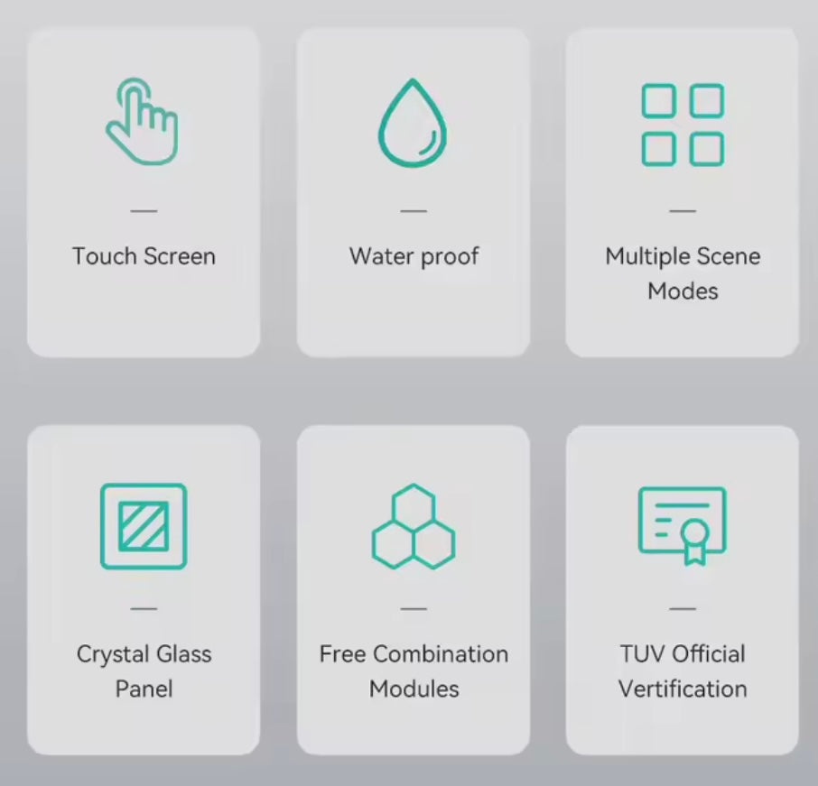 Interruptor Inteligente LumiZen OneTouch – Control Táctil y Conectividad Smart
