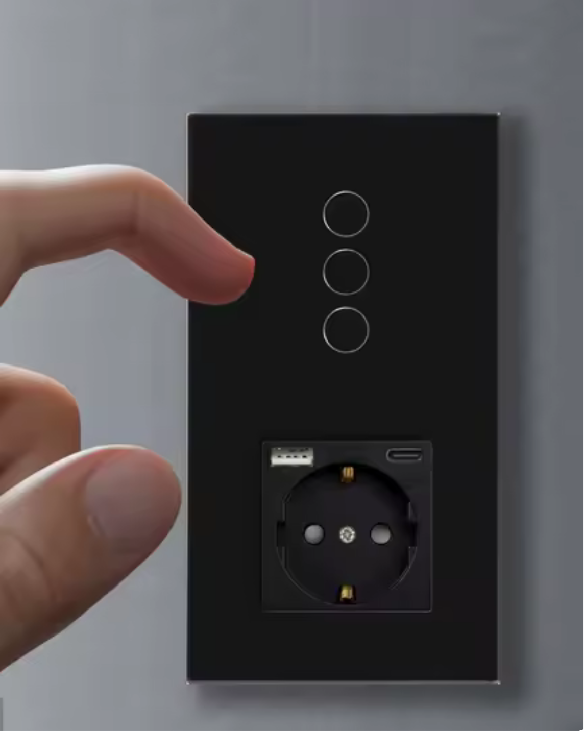Interruptor Inteligente LumiZen OneTouch – Control Táctil y Conectividad Smart